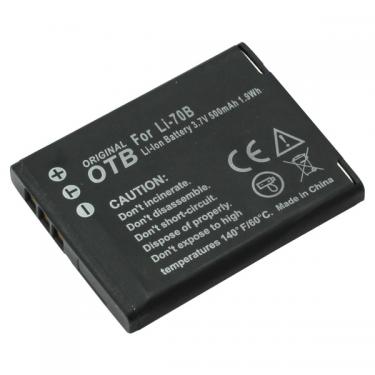 Olympus Li-70B Li-Ion 500mAh utángyártott akkumulátor / akku