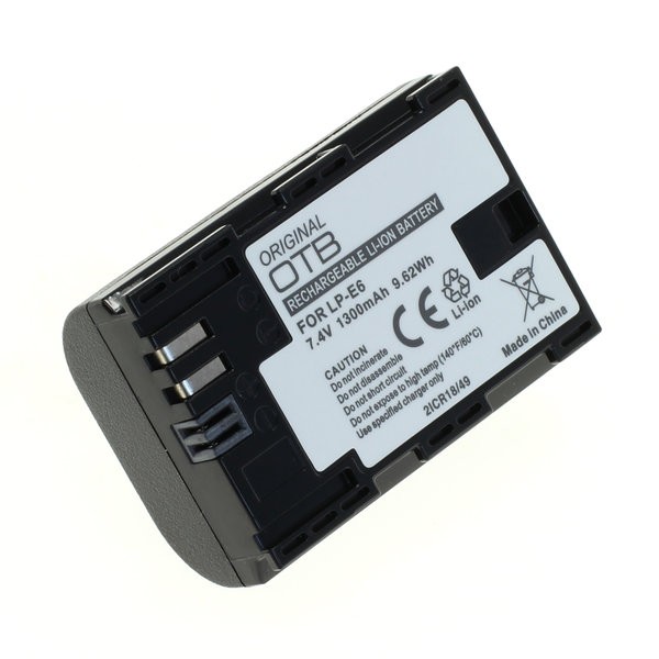 Canon LP-E6 / LP-E6N Li-Ion 1300mAh utángyártott akkumulátor / akku 