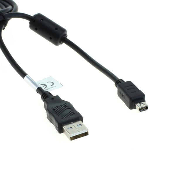 Olympus fényképezőgép utángyártott USB kábel (Olympus CB-USB6) Olympus fényképezőgép utángyártott USB kábel (Olympus CB-USB6)