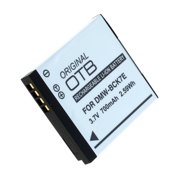 Panasonic DMW-BCK7 Li-Ion 700mAh utángyártott akkumulátor / akku Panasonic DMW-BCK7 Li-Ion 700mAh utángyártott akkumulátor / akku