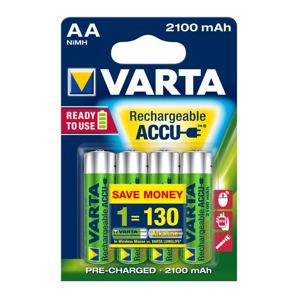 Varta Akku Tölthető Akku  AA Ready 2 Use NiMH 2100mAh