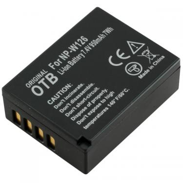 Fuji NP-W126 Li-Ion 1140mAh utángyártott akkumulátor / akku 