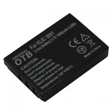 Kodak Klic-5001 Li-Ion utángyártott akkumulátor / akku 