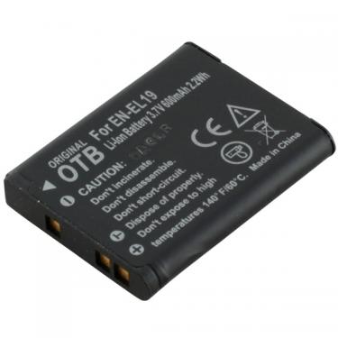 Nikon EN-EL19 Li-Ion 650mAh utángyártott akkumulátor  / akku