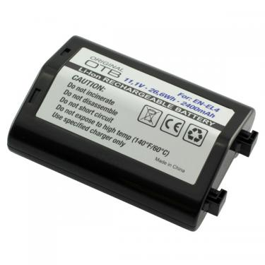 Nikon EN-EL4 / EN-EL4a Li-Ion 2600mAh utángyártott akkumulátor / akku